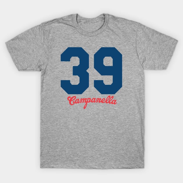 Roy Campanella - 39 T-Shirt by RedTwentyEight